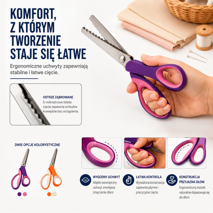 🥳 NIEPOWTARZALNA PROMOCJA 2026 🥳✨ Wielofunkcyjne nożyce ząbkowane
