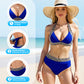 👙 Seksowny kostium kąpielowy – wzór Holiday Wave, dekolt w serek – Płatność przy odbiorze 🌊