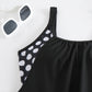 👙 Pokaż swój zabawny styl – Damski dwuczęściowy kostium kąpielowy z groszkami i kolor‑blockiem – Za pobraniem 🎀