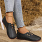 🥿 Damskie płaskie buty ze skóry – Miękkie, wygodne & uniwersalne ✨☀️
