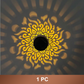 🌀 Lampa Solarna Mandala – Przepiękne projekcje wzorów, dwufunkcyjna do montażu na podłodze i ścianie, wodoodporność IP65 oraz automatyczne włączanie/wyłączanie 🌿