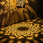 🌀 Lampa Solarna Mandala – Przepiękne projekcje wzorów, dwufunkcyjna do montażu na podłodze i ścianie, wodoodporność IP65 oraz automatyczne włączanie/wyłączanie 🌿