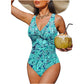 ☀️🏖️ Damski jednoczęściowy kostium kąpielowy modelujący talię 😍✨