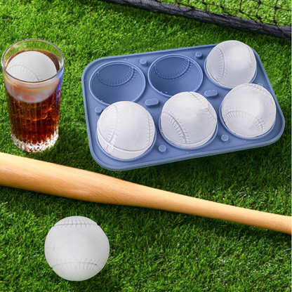 Forma do kostek lodu w kształcie piłki baseballowej – w magazynie i płatność przy odbiorze ⚾️🧊