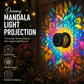 🌀 Lampa Solarna Mandala – Przepiękne projekcje wzorów, dwufunkcyjna do montażu na podłodze i ścianie, wodoodporność IP65 oraz automatyczne włączanie/wyłączanie 🌿