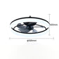 Modern Quiet Ceiling Fan with LED Light