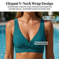 👙 Damski komplet bikini z marszczonymi elementami i wysokim stanem | Model wyszczuplający brzuch, top z wycięciami, rozmiary S–2XL – płatność przy odbiorze ✨