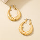 Gold Dolphin Hoop Earrings for Women