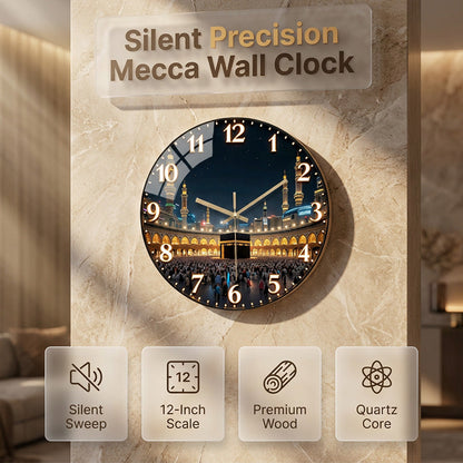 Creative Wooden Silent Wall Clock