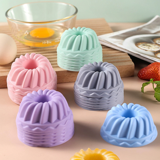 🧁 Silikonowy zestaw foremek do pączków – nieprzywierający, odporny na wysoką temperaturę, łatwy do wyjmowania – płatność przy odbiorze 🍩