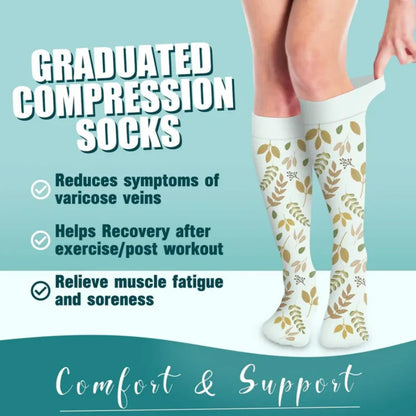 High-Elastic Breathable Calf Compression Socks