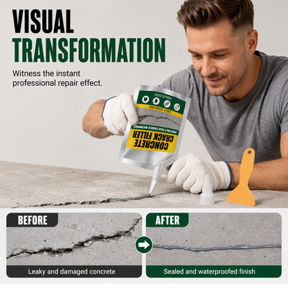 🧱 Wypełniacz i uszczelniacz pęknięć betonowych –  KUP 1 → 1 GRATIS! OFERTA LIMITOWANA!💪✨ Wodoodporny, trwały i łatwy w aplikacji – idealny do naprawy pęknięć w podłogach, ścianach, tarasach i fundamentach.🏠🔧