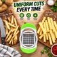 🍟 Ręczna krajalnica do ziemniaków na frytki | Jedno naciśnięcie